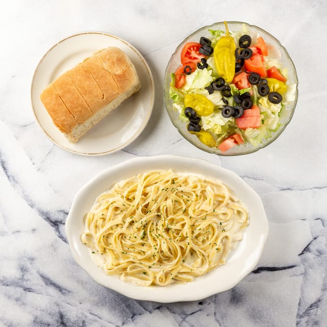 Fettuccine Alfredo.