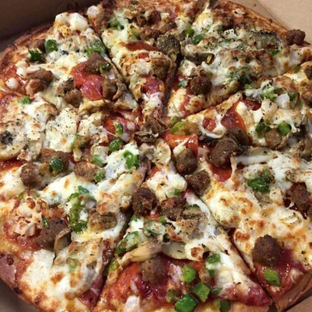 M & D Supreme Pizza - Small (6 Slices).