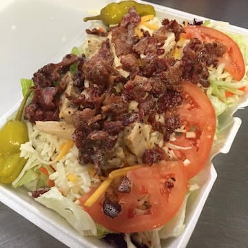 Chicken Bacon Ranch Salad.