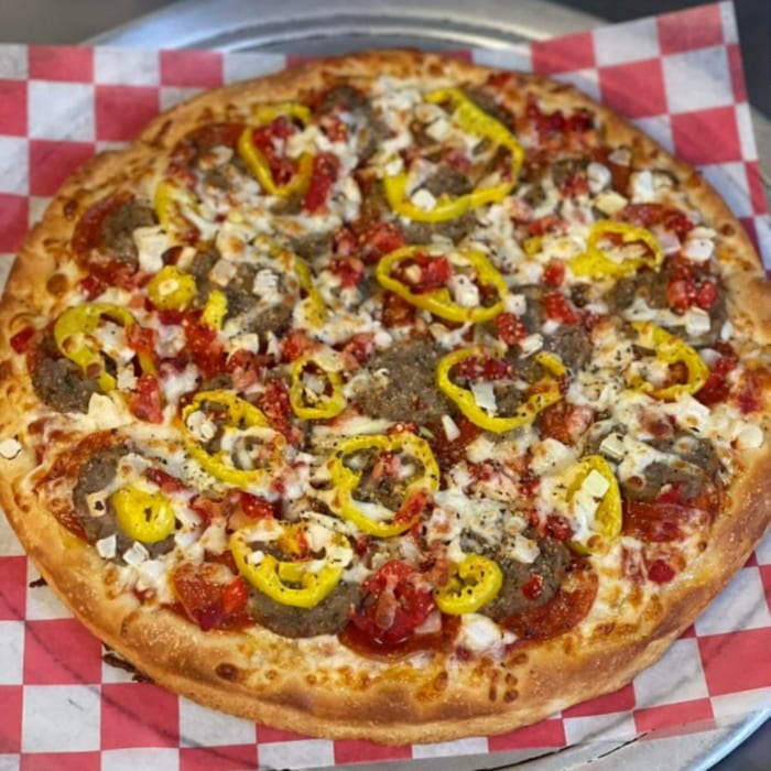 M & D's Nitemare Pizza - X-Large (18 Slices).