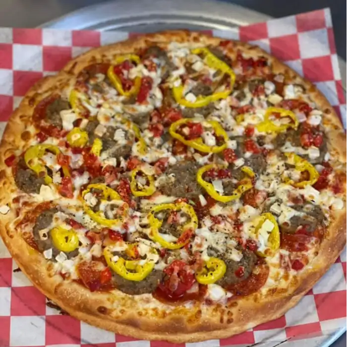 M & D's Nitemare Pizza - Large (12 Slices).